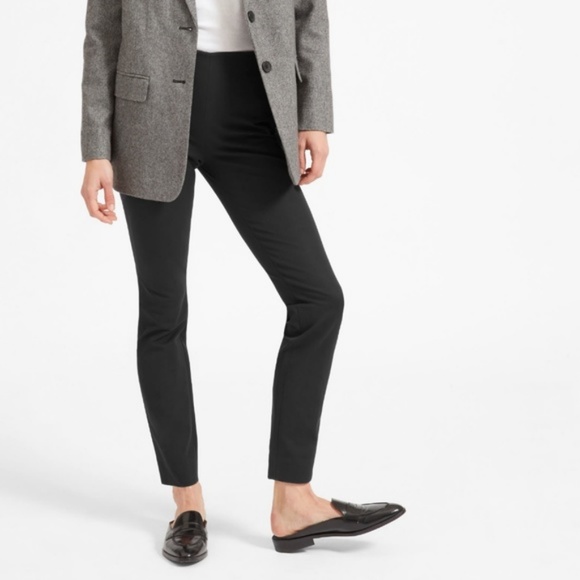 Everlane Pants - Everlane The Work Pants Cotton Black Elastic